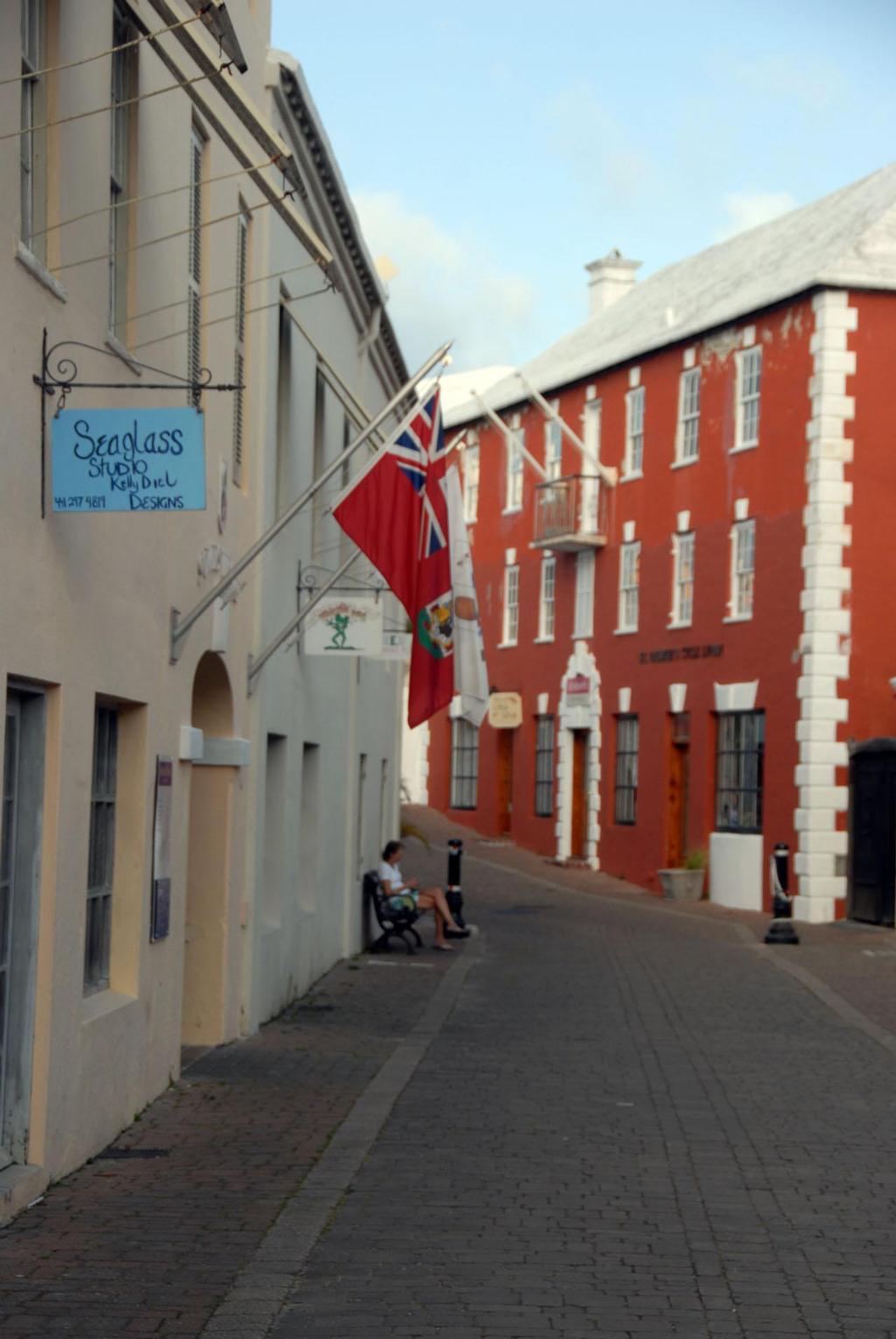 St Georges, Bermuda, our first stop on the Trans Atlantic © Edward Cohen